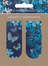 MARCAPAGINAS MAGNETICOS PAPILLONS BLEUS MARIPOSAS AZULES | 6 UNIDADES | (PICTURA)